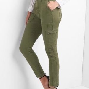 Gap high rise army pant